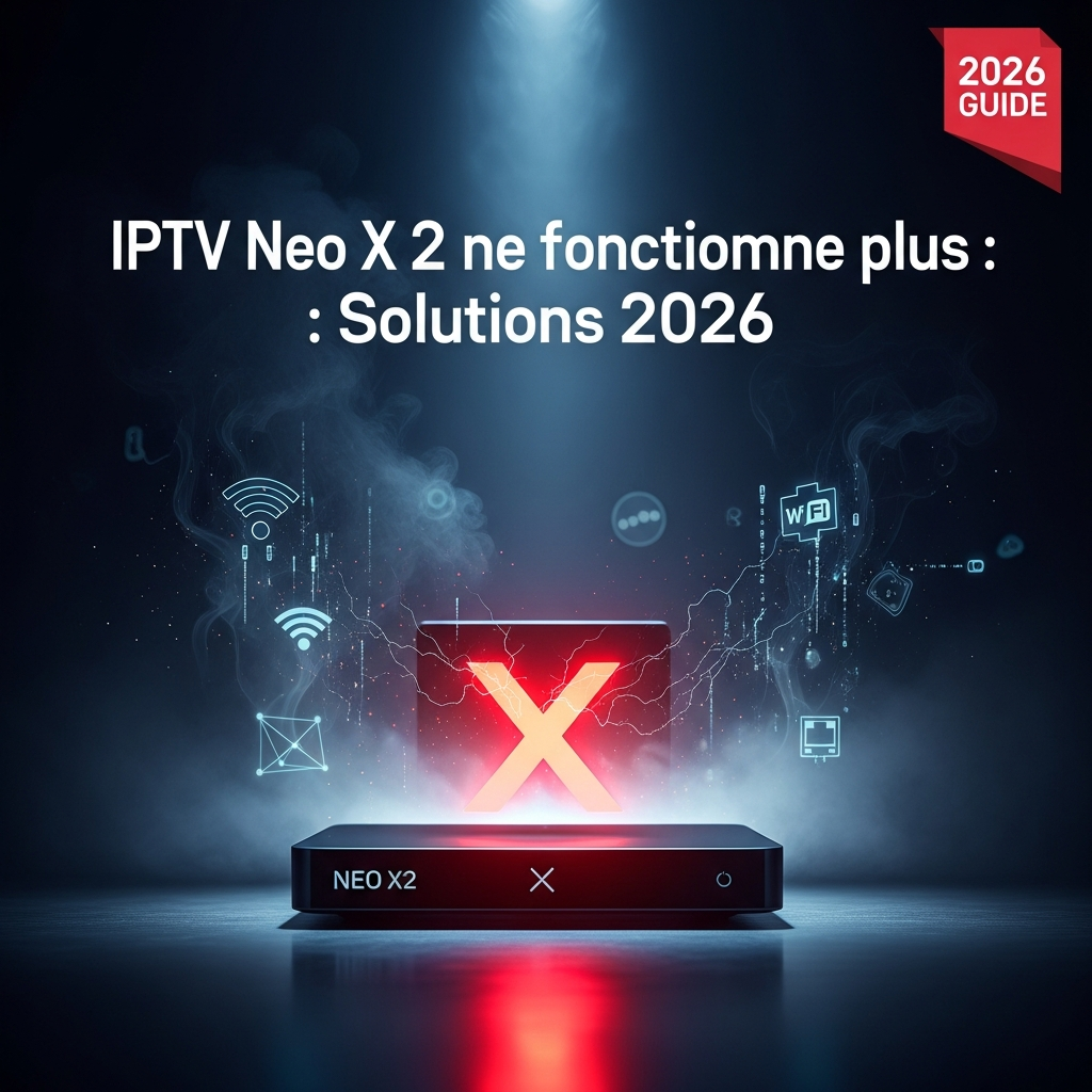IPTV Neo X2 ne fonctionne plus