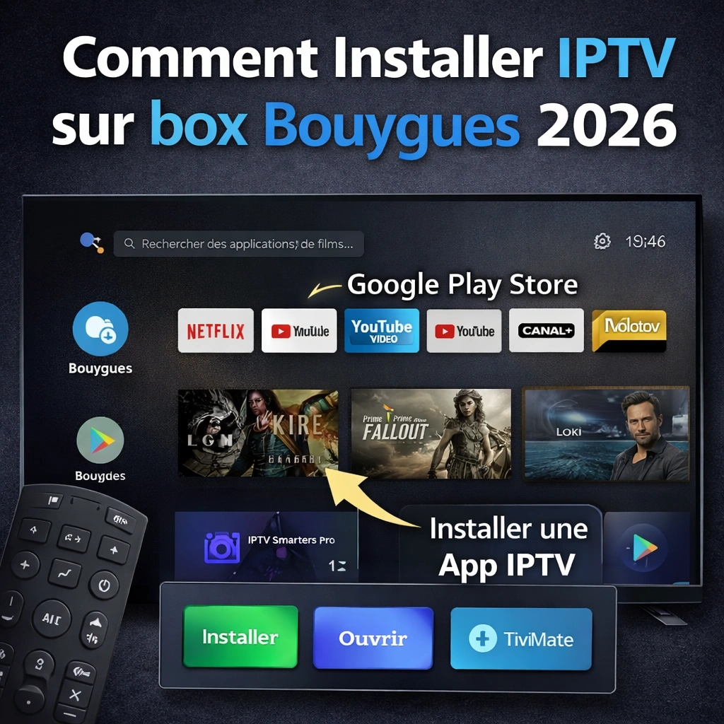 Comment installer IPTV sur box Bouygues 2026 : Guide Complet