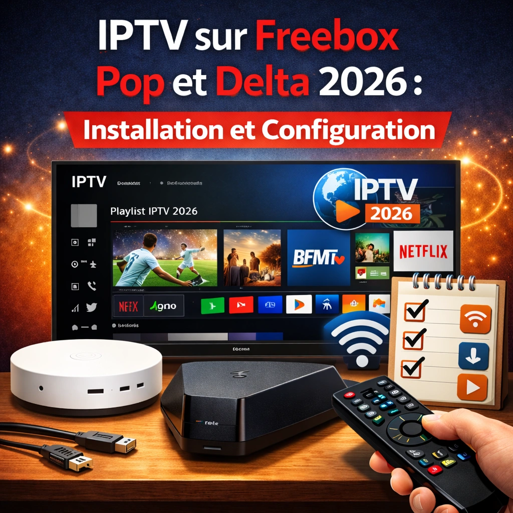 Comment installer IPTV sur Freebox Pop et Delta en 2026 ?