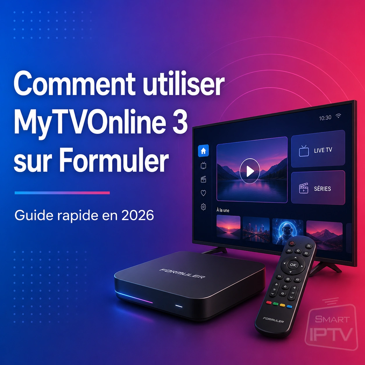 Comment Utiliser MyTVOnline 3 sur Formuler 2026